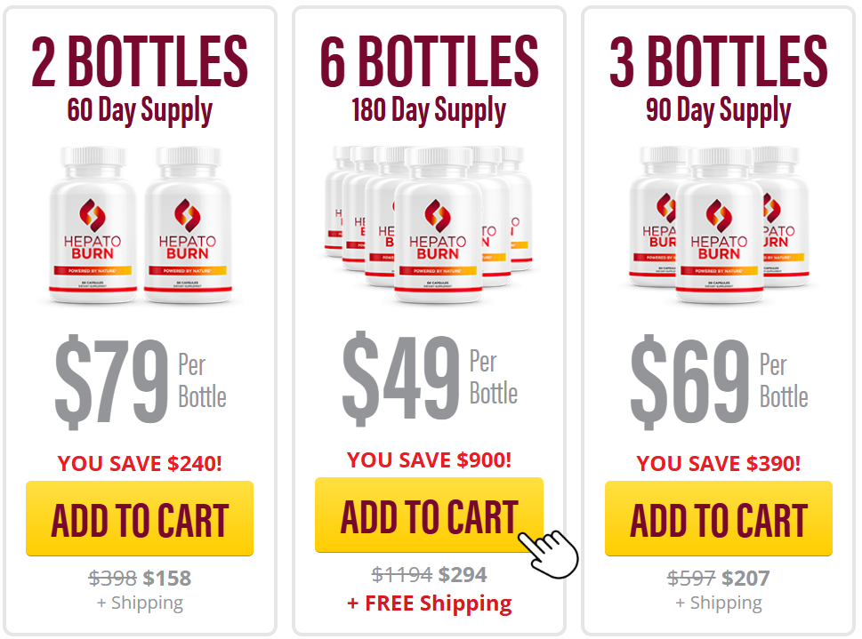HepatoBurn Pricing